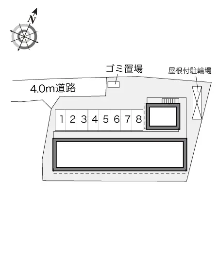 ★手数料０円★所沢市北秋津　月極駐車場（LP）